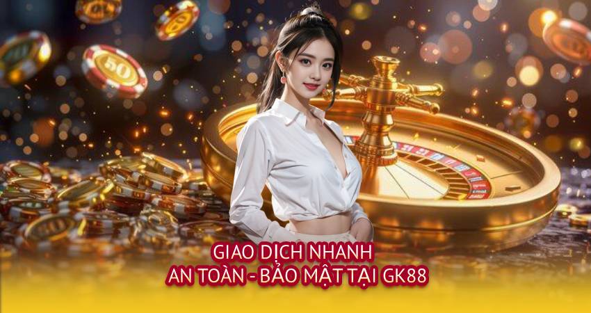 Giao dịch nhanh - an toàn - bảo mật tại GK88